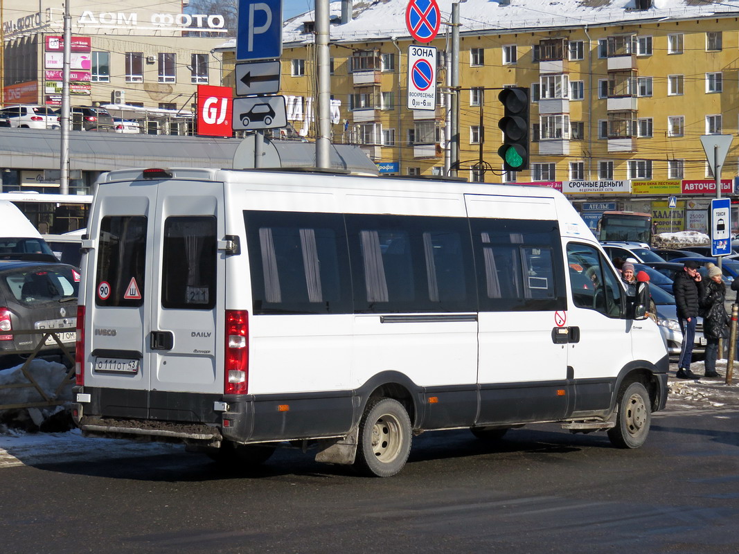 Кировская область, IVECO Daily (Луидор) № О 111 ОТ 43