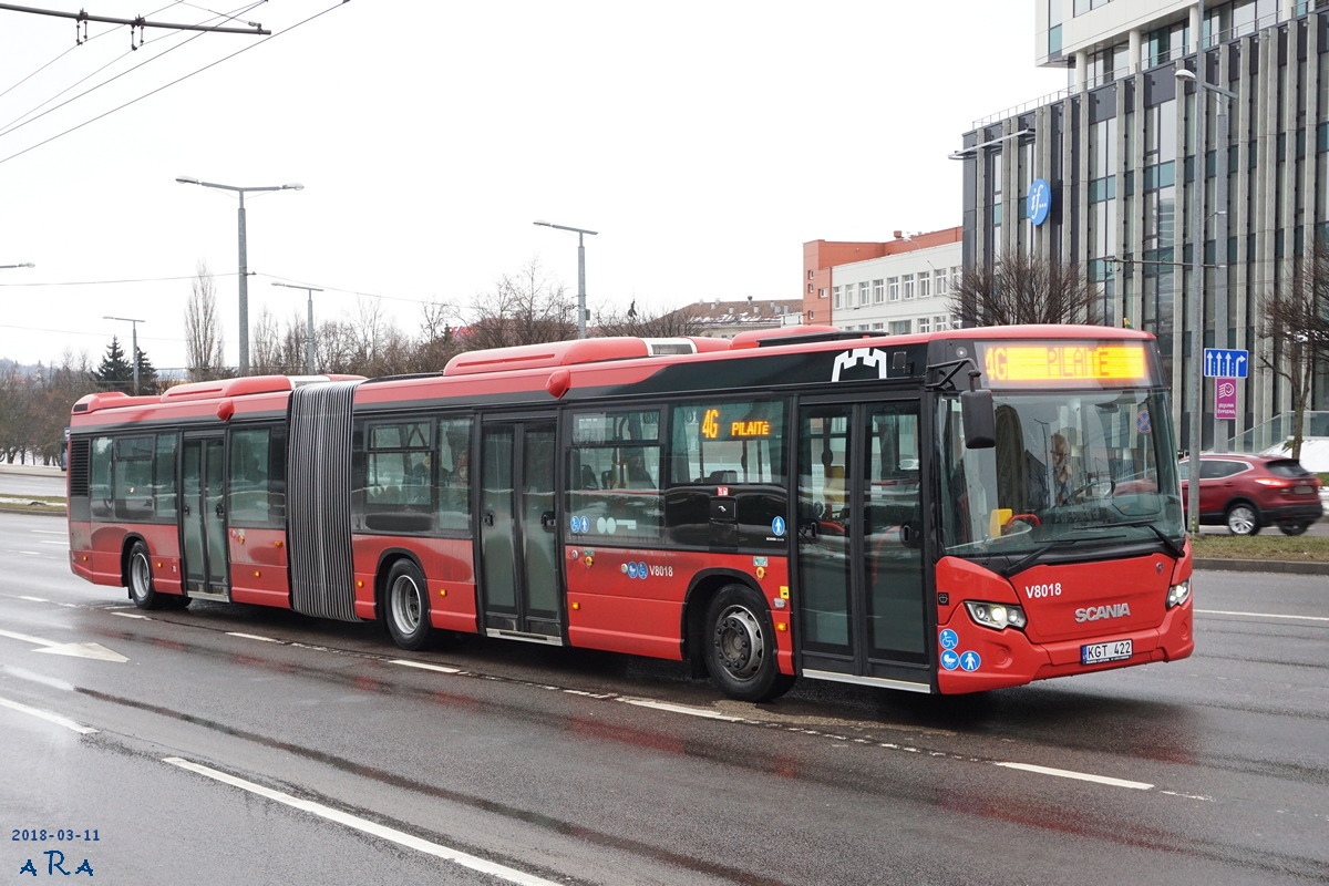 Литва, Scania Citywide LFA № V8018