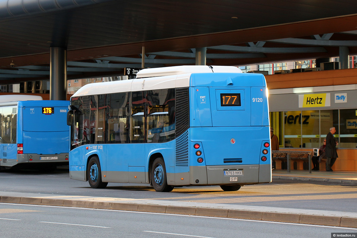 Испания, BredaMenarinibus Vivacity+ C CNG Exobus № 9120