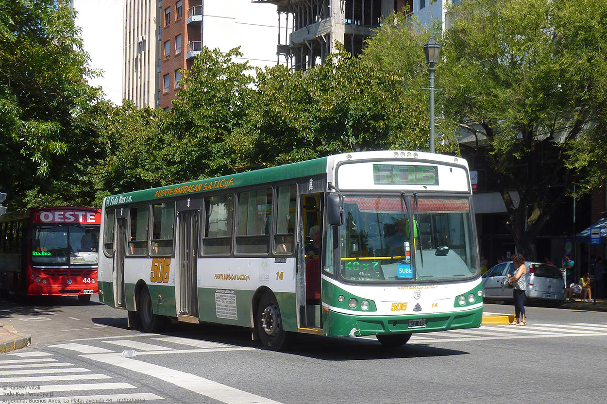 Аргентина, Todo Bus Pompeya II № 14