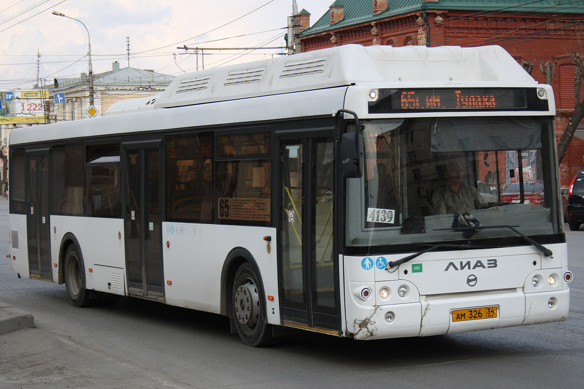 Волгоградская область, ЛиАЗ-5292.67 (CNG) № 4139