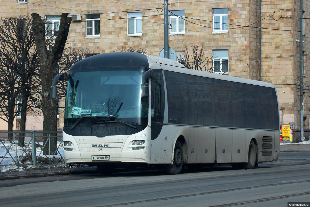 Санкт-Петербург, MAN R14 Lion's Regio C ÜL314 C № 7108