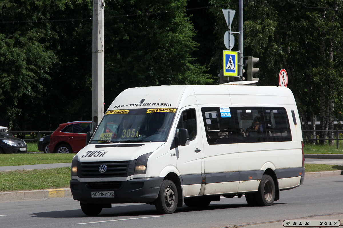 Санкт-Петербург, БТД-2219 (Volkswagen Crafter) № В 001 МУ 178