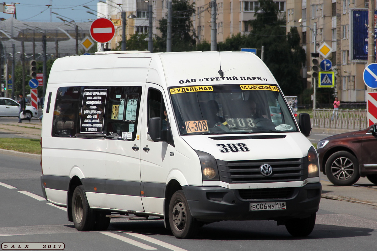 Санкт-Петербург, БТД-2219 (Volkswagen Crafter) № В 006 МУ 178