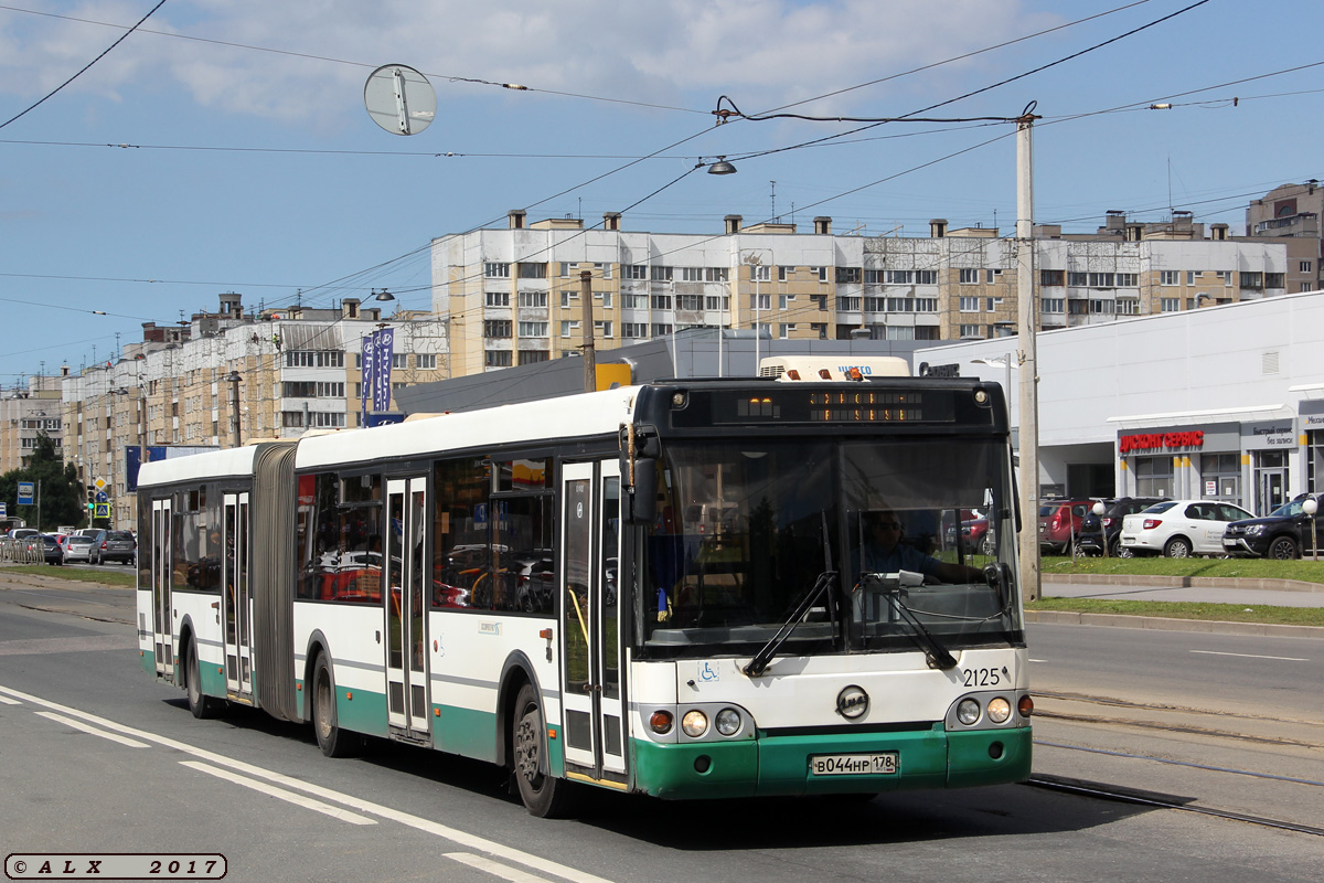 Санкт-Петербург, ЛиАЗ-6213.20 № 2125