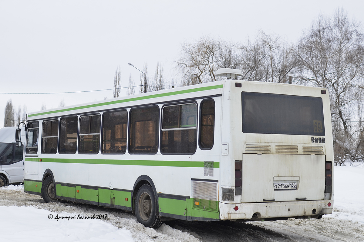 Воронежская область, ЛиАЗ-5256.35 № Т 215 АВ 136