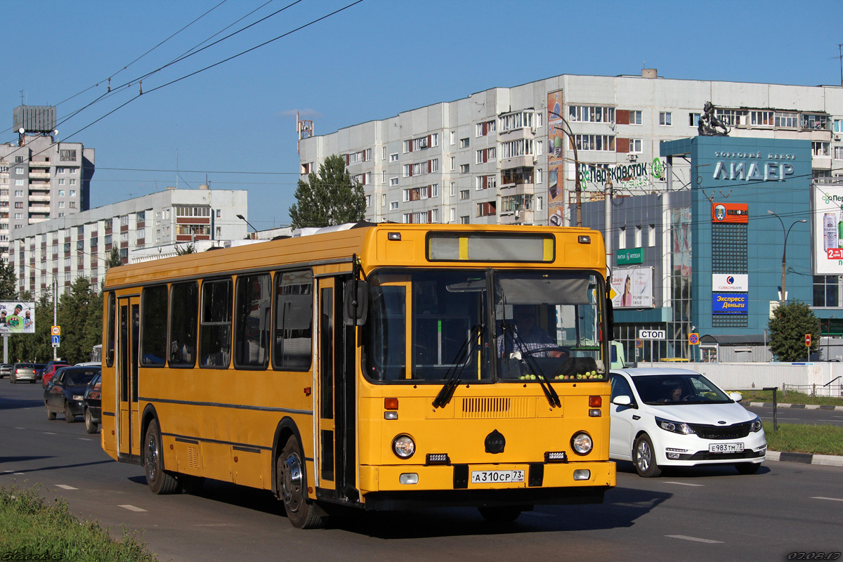 Ульяновская область, ЛиАЗ-5256.25-11 № А 310 СР 73