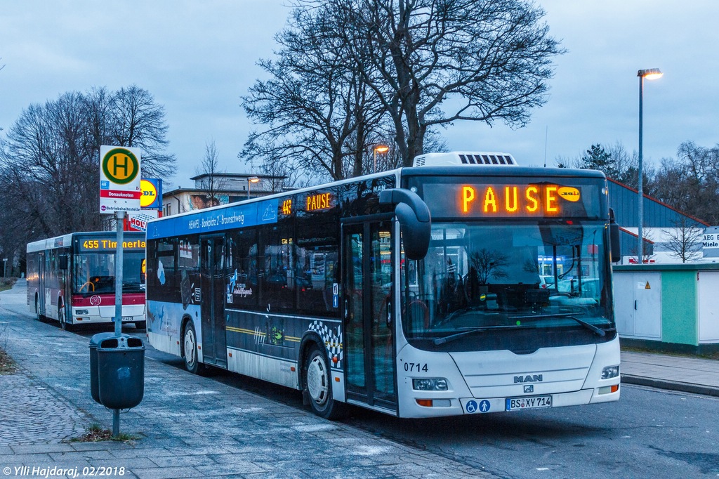 Нижняя Саксония, MAN A37 Lion's City NL283 № 0714