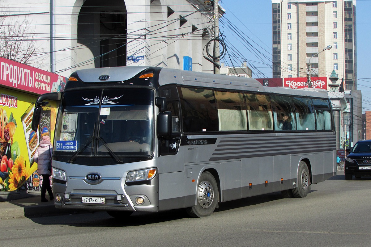 Красноярский край, Kia Granbird № Т 717 КК 124