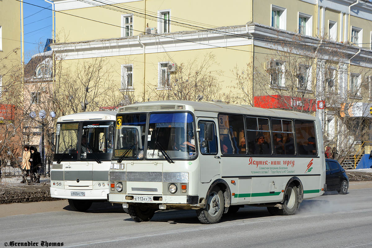 Саха (Якутия), ПАЗ-32054 № Е 113 КУ 14