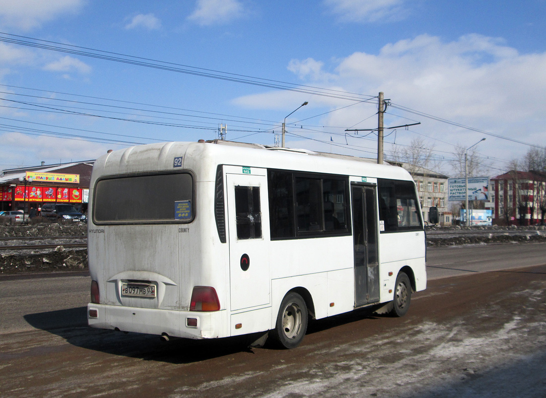 Бурятия, Hyundai County SWB C08 (ТагАЗ) № В 097 МВ 03