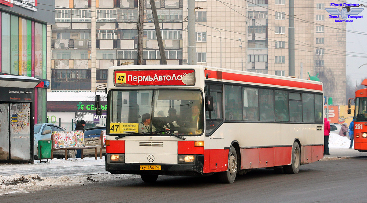 Perm region, Mercedes-Benz O405N № АУ 484 59