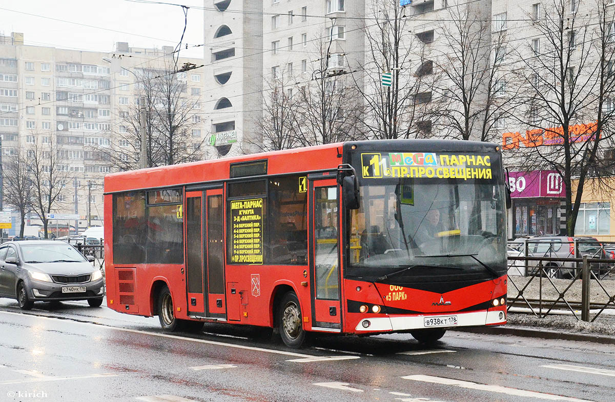 Санкт-Петербург, МАЗ-206.067 № В 938 КТ 178