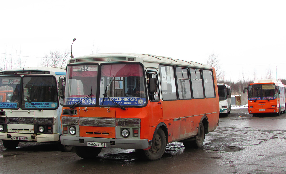 Nizhegorodskaya region, PAZ-32054 # К 465 ХХ 152