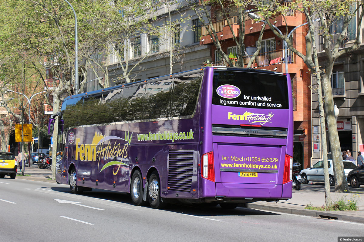 Великобритания, Van Hool TX17 Astron № AB16 FEN