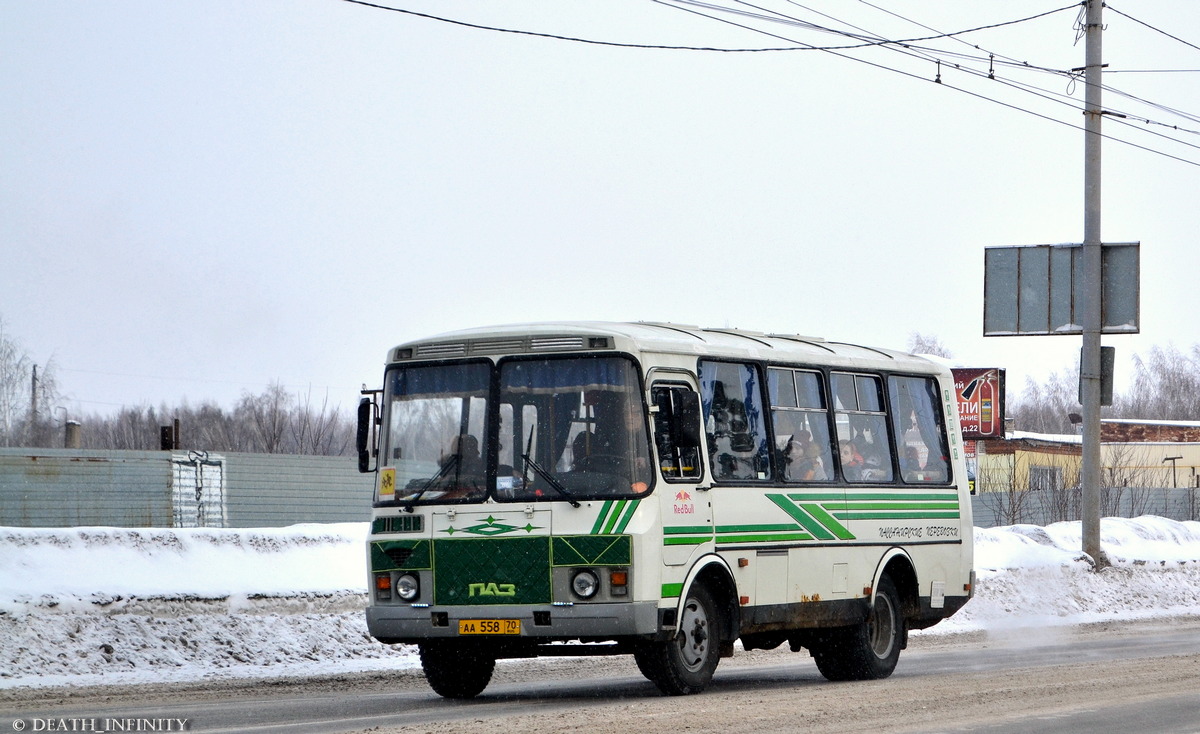 Томская область, ПАЗ-32054 № АА 558 70