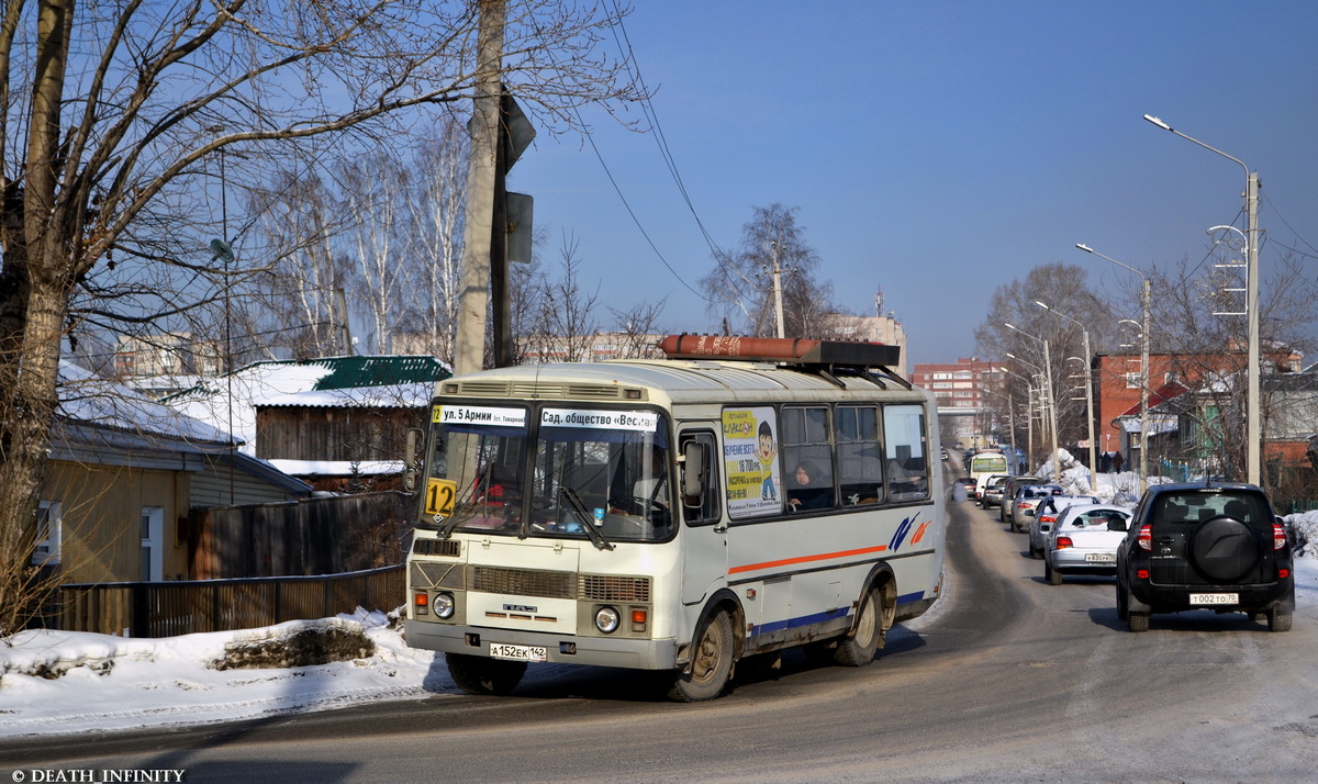 Томская область, ПАЗ-32053 № А 152 ЕК 142