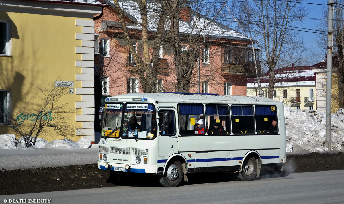 Томская область, ПАЗ-32054 № Е 966 РС 70