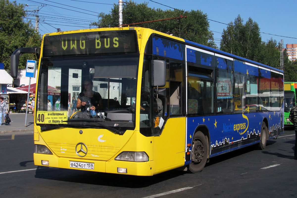 Perm region, Mercedes-Benz O530 Citaro # В 424 ОТ 159