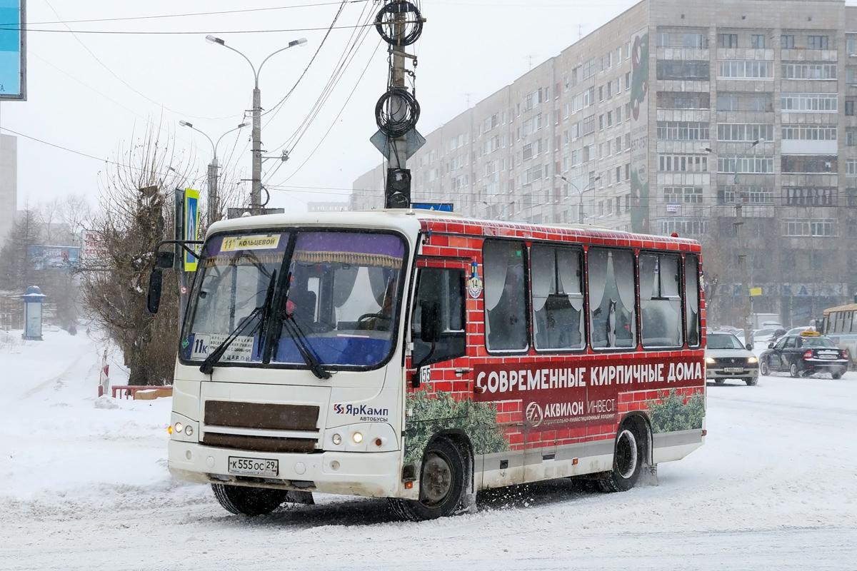 Архангельская область, ПАЗ-320302-08 № 2155