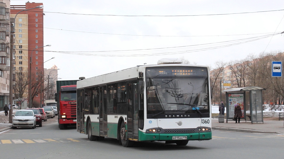 Санкт-Петербург, Волжанин-5270-20-06 "СитиРитм-12" № 1360