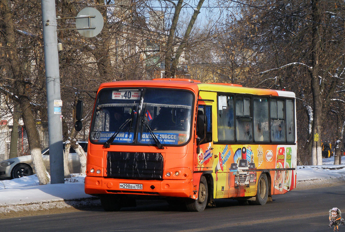 Nizhegorodskaya region, PAZ-320402-05 č. М 298 ВН 152