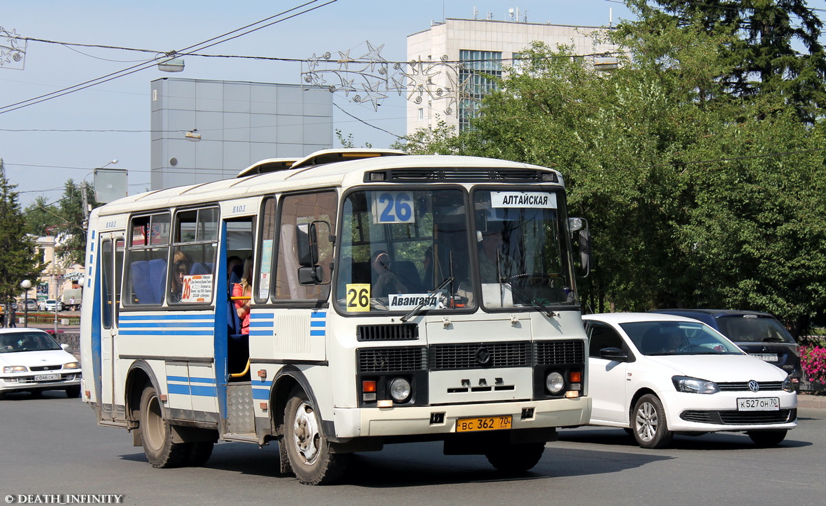 Томская область, ПАЗ-32054 № ВС 362 70