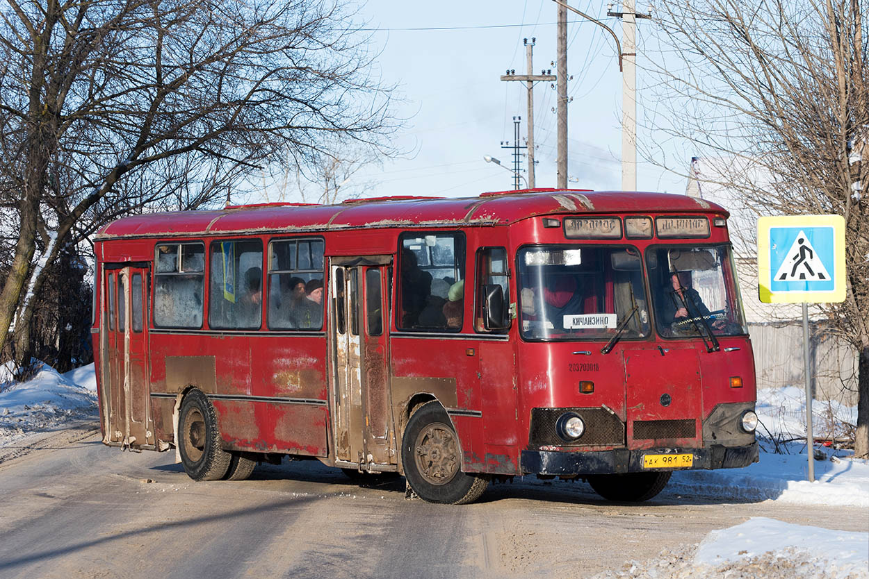 Нижегородская область, ЛиАЗ-677М № АК 981 52