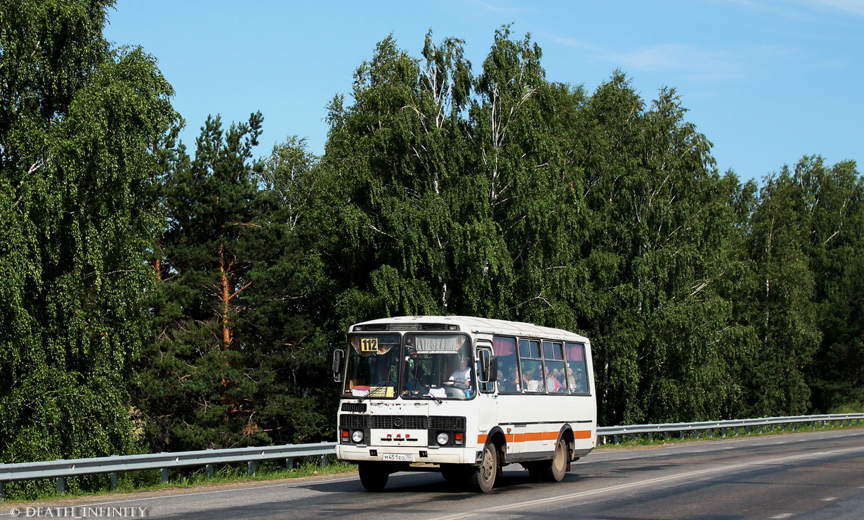 Томская область, ПАЗ-32051-110 № М 451 ЕО 70