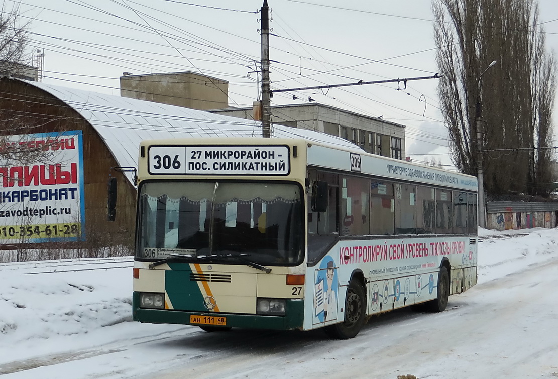 Lipetsk region, Mercedes-Benz O405N # АН 111 48