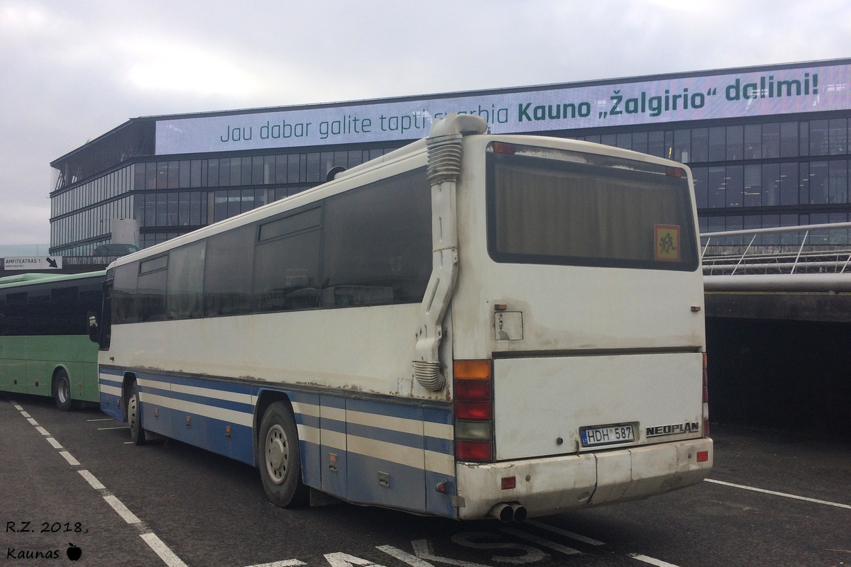 Литва, Neoplan N316Ü Transliner № HDH 587