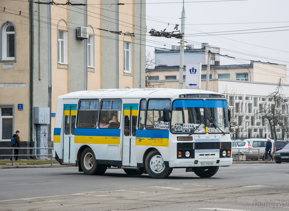 Волынская область, ПАЗ-3205  (все) № AC 4930 BK