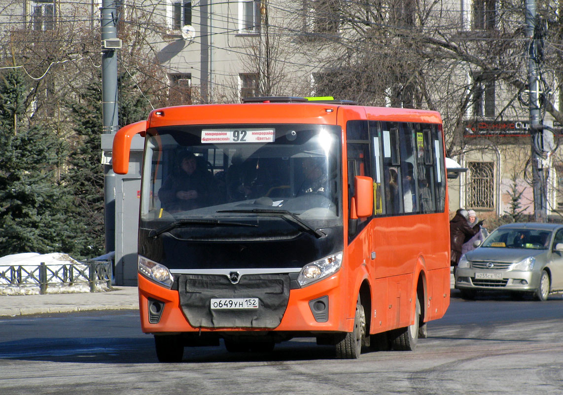 Nizhegorodskaya region, PAZ-320405-04 "Vector Next" # О 649 УН 152