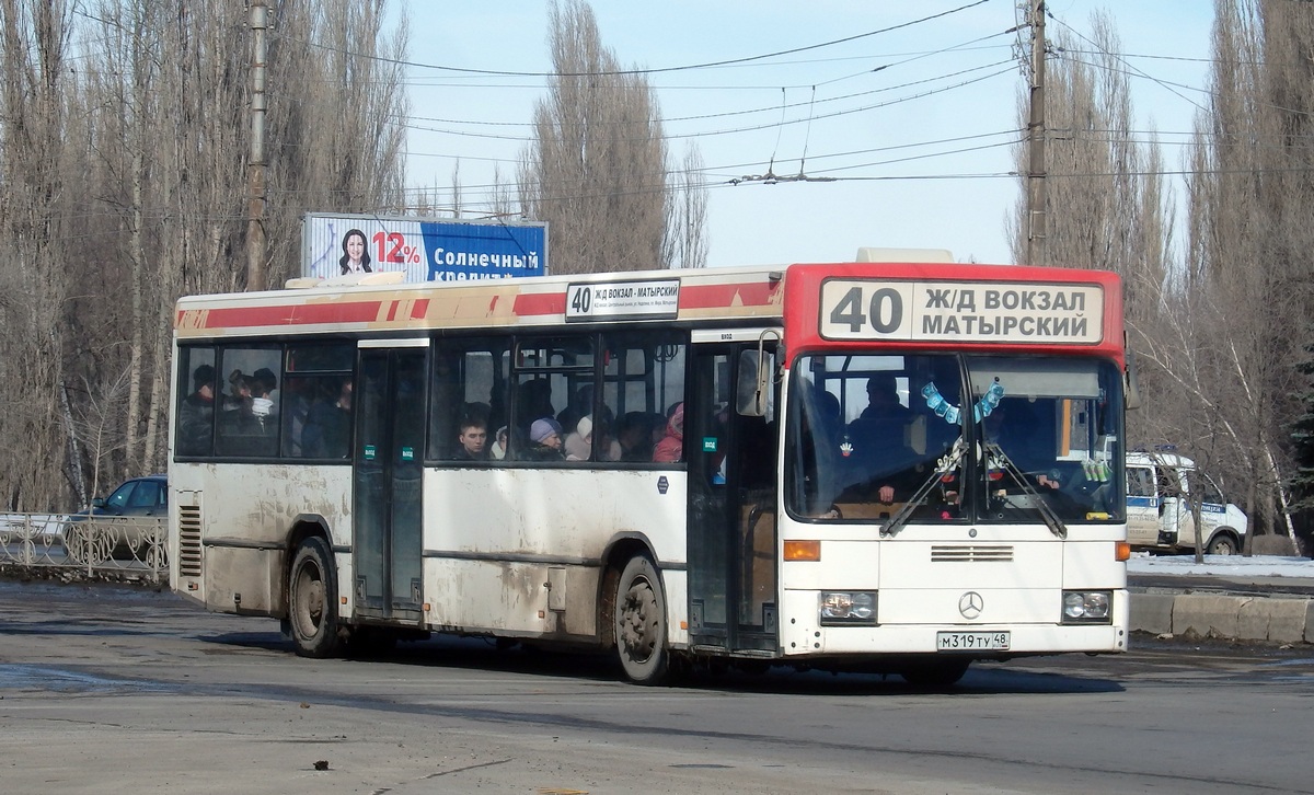 Липецкая область, Mercedes-Benz O405N № М 319 ТУ 48