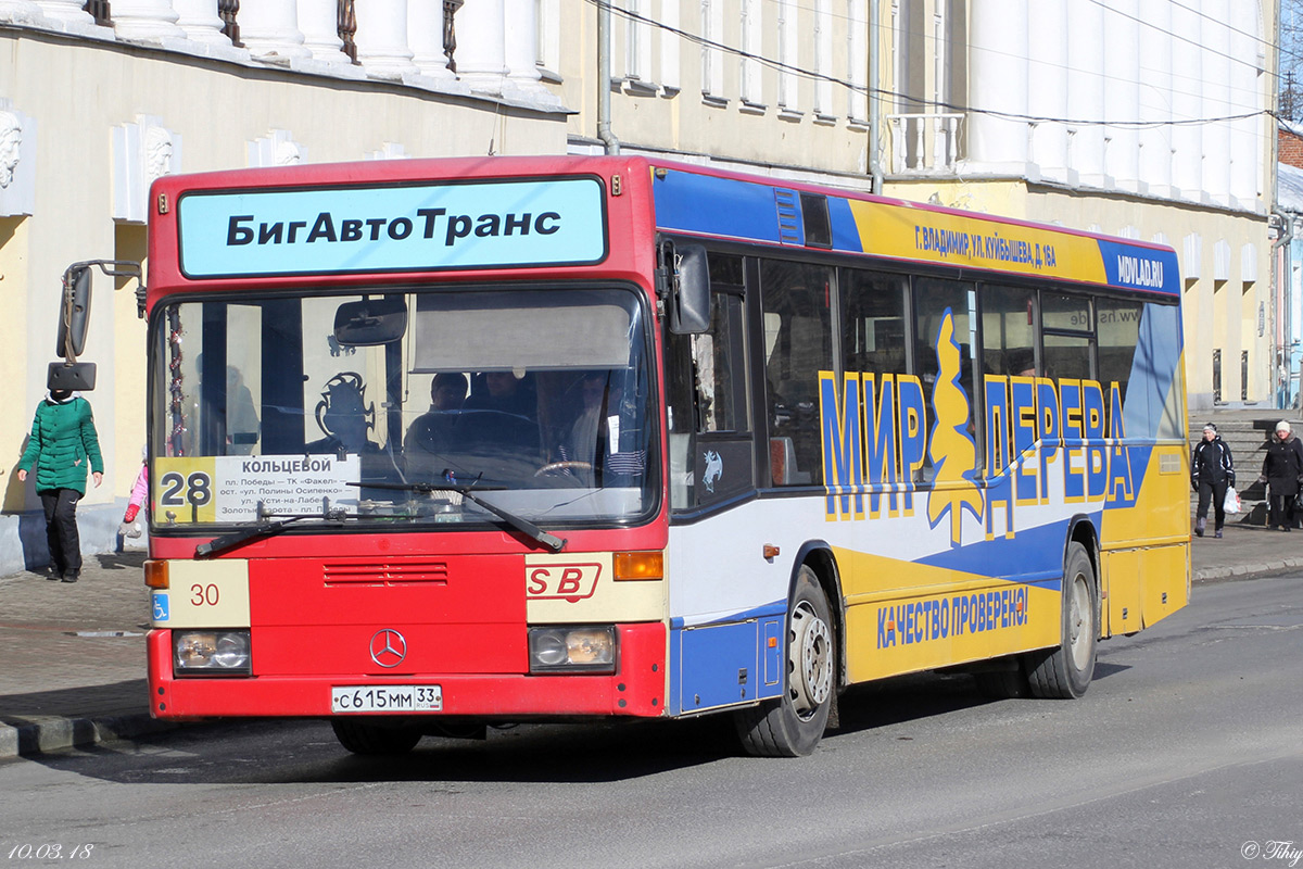 Уладзімірская вобласць, Mercedes-Benz O405N2 № С 615 ММ 33