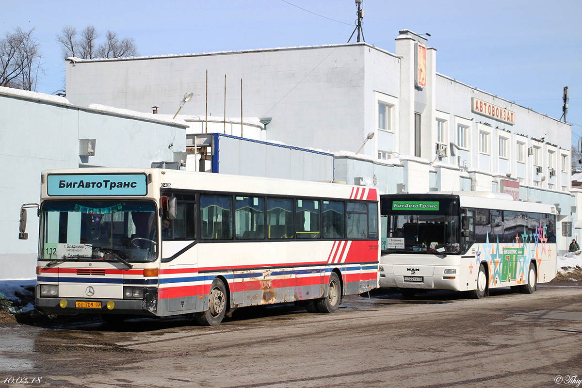 Владимирская область, Mercedes-Benz O405 № ВО 709 33