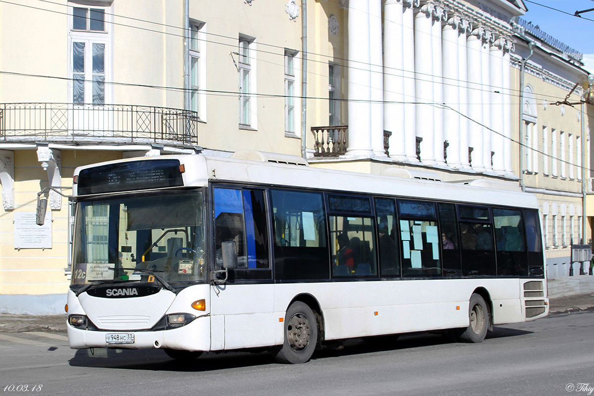 Владимирская область, Scania OmniLink I (Скания-Питер) № У 948 НС 33