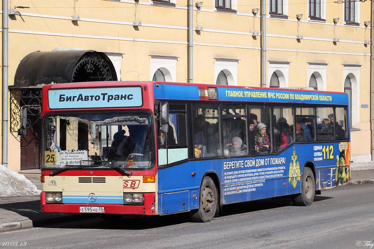 Владимирская область, Mercedes-Benz O405N2 № Е 595 НВ 33