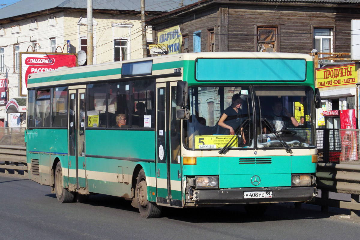 Пермский край, Mercedes-Benz O405 № Р 408 УС 59