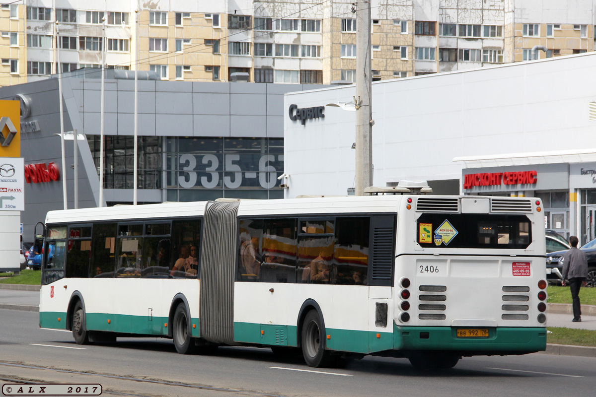 Санкт-Петербург, ЛиАЗ-6213.20 № 2406