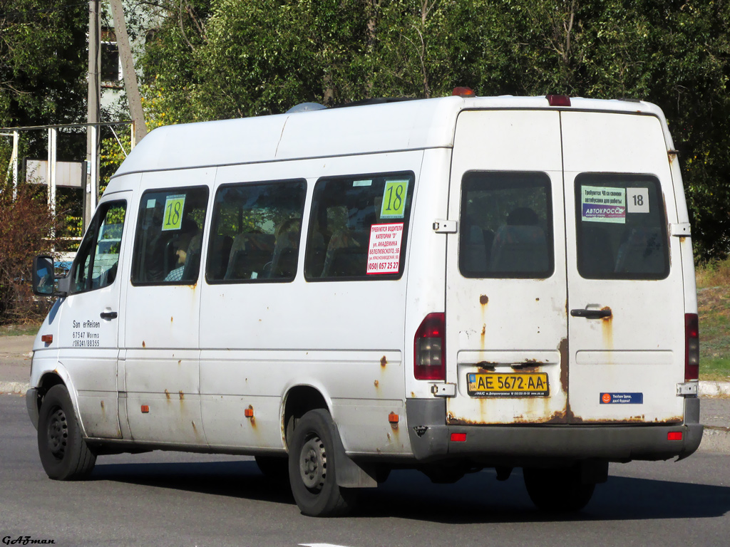 Днепропетровская область, Mercedes-Benz Sprinter W903 308CDI № AE 5672 AA