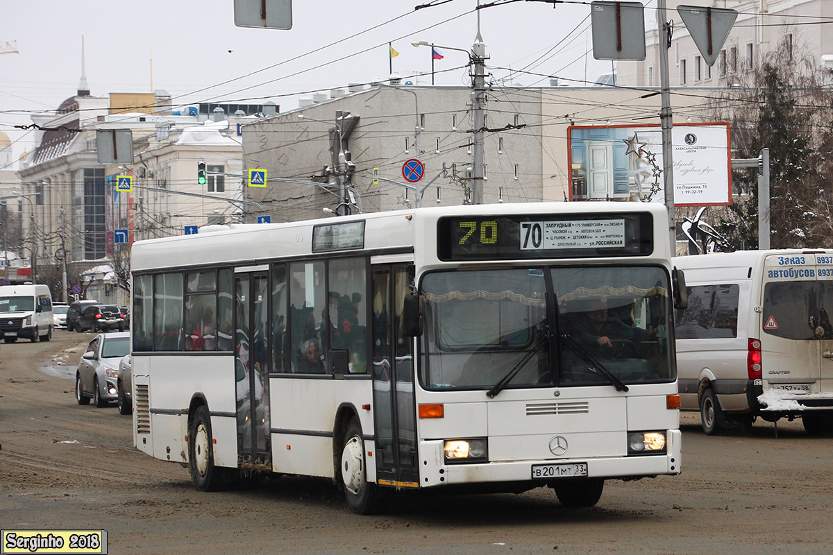 Пензенская область, Mercedes-Benz O405N2 № В 201 МТ 33