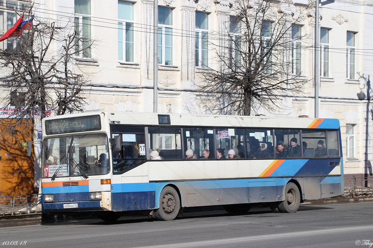 Владимирская область, Mercedes-Benz O405 № Х 654 НА 33