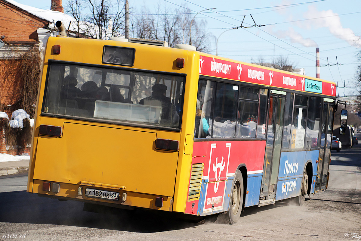 Владимирская область, Mercedes-Benz O405N2 № У 182 НК 33