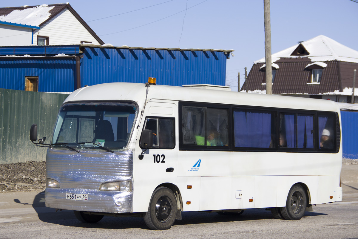 Саха (Якутия), Hyundai County LWB (группа ТагАЗ) № 102