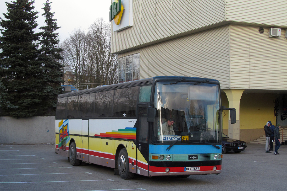 Литва, Van Hool T815 Alicron № BCG 657