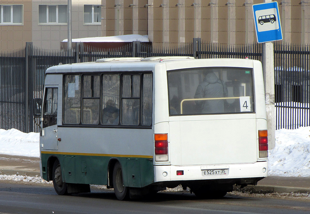 Вологодская область, ПАЗ-320402-03 № Е 525 ХТ 35