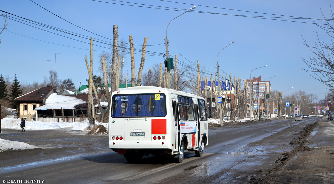 Томская область, ПАЗ-32054 № К 114 ХА 70