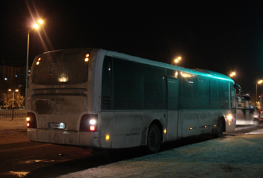 Samara region, MAN R14 Lion's Regio C ÜL314 C # С 716 КР 163