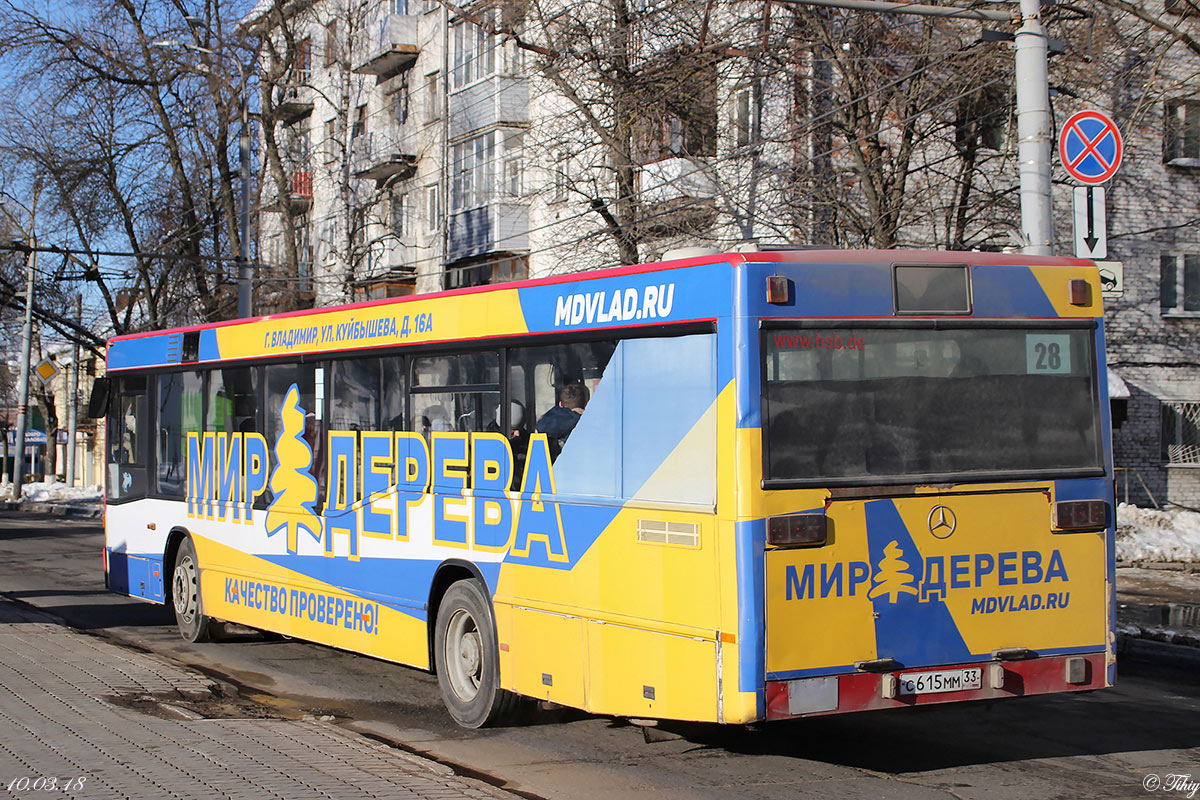 Владимирская область, Mercedes-Benz O405N2 № С 615 ММ 33